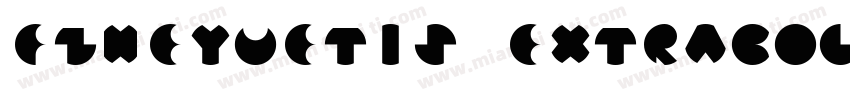 FZHeYueTiS ExtraBold字体转换